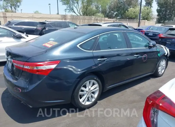 TOYOTA AVALON 2015 vin 4T1BK1EB0FU137522 from auto auction Iaai