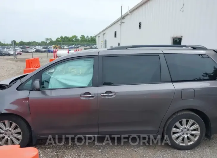 TOYOTA SIENNA 2017 vin 5TDDZ3DC0HS148820 from auto auction Iaai