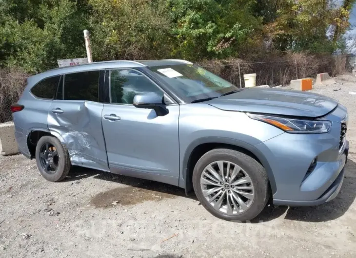 TOYOTA HIGHLANDER 2021 vin 5TDFZRBH3MS132938 from auto auction Iaai