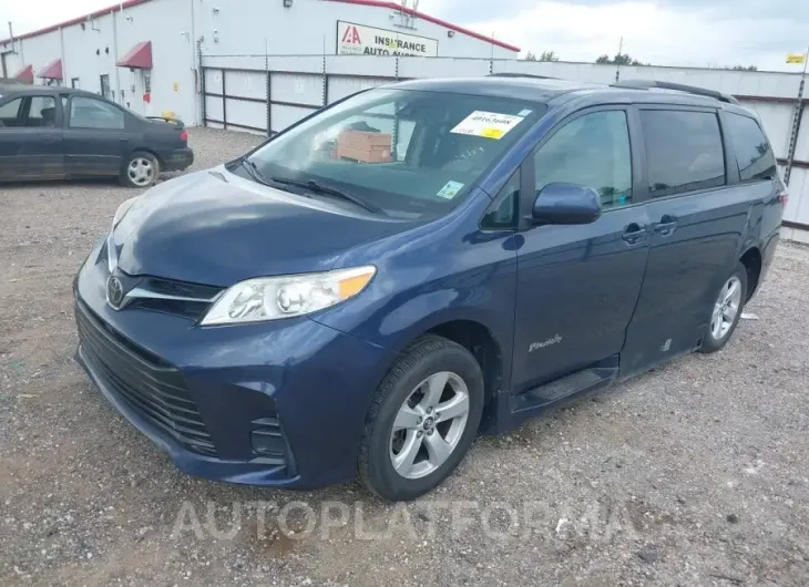 TOYOTA SIENNA 2018 vin 5TDKZ3DC2JS910364 from auto auction Iaai