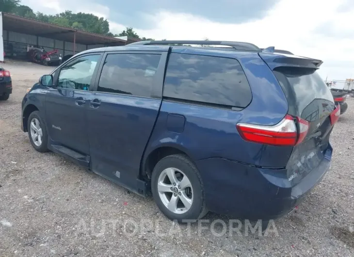 TOYOTA SIENNA 2018 vin 5TDKZ3DC2JS910364 from auto auction Iaai