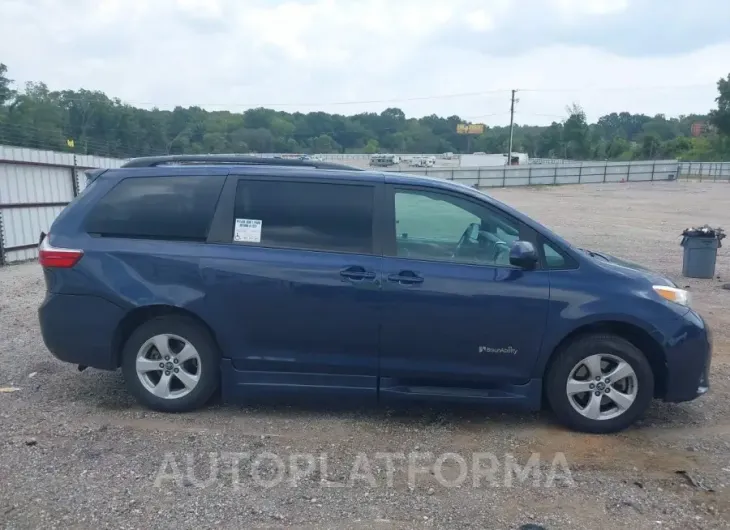 TOYOTA SIENNA 2018 vin 5TDKZ3DC2JS910364 from auto auction Iaai