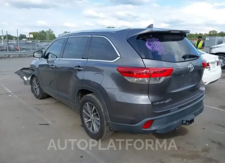 TOYOTA HIGHLANDER 2017 vin 5TDKZRFH8HS510184 from auto auction Iaai