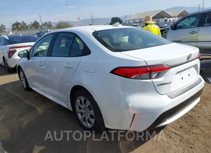 TOYOTA COROLLA 2020 vin JTDEPRAE9LJ091056 from auto auction Iaai