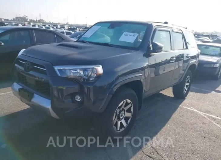 TOYOTA 4RUNNER 2024 vin JTERU5JR8R6282562 from auto auction Iaai