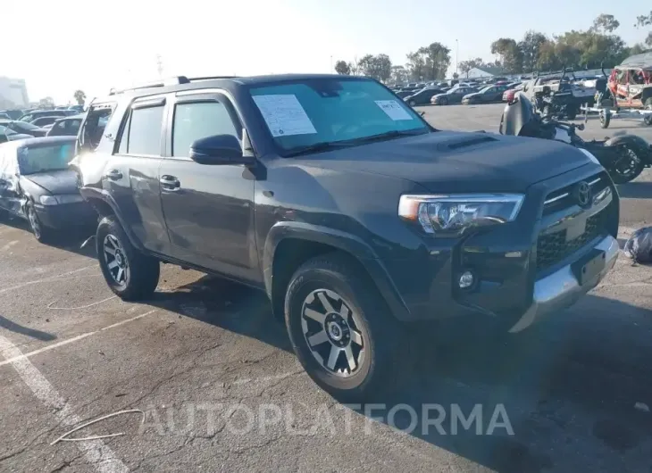 TOYOTA 4RUNNER 2024 vin JTERU5JR8R6282562 from auto auction Iaai