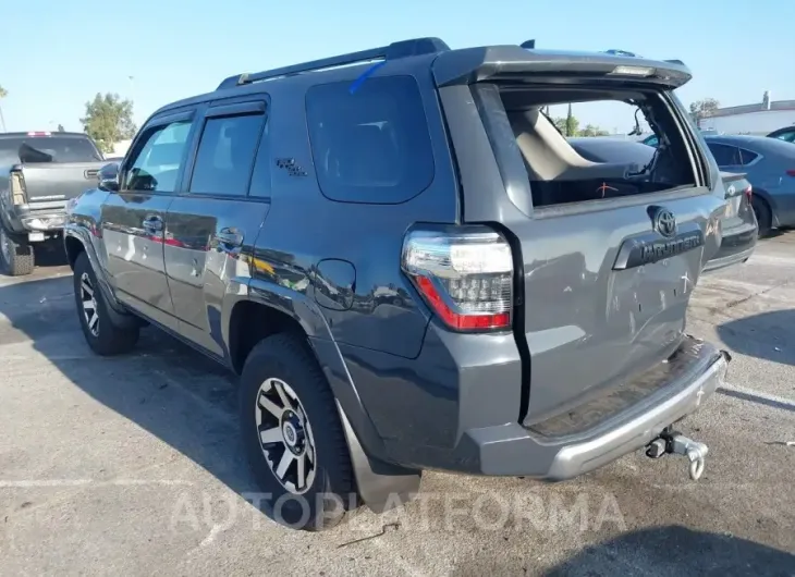 TOYOTA 4RUNNER 2024 vin JTERU5JR8R6282562 from auto auction Iaai