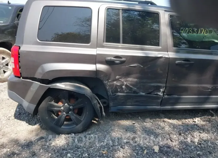 JEEP PATRIOT 2015 vin 1C4NJPBA3FD349186 from auto auction Iaai