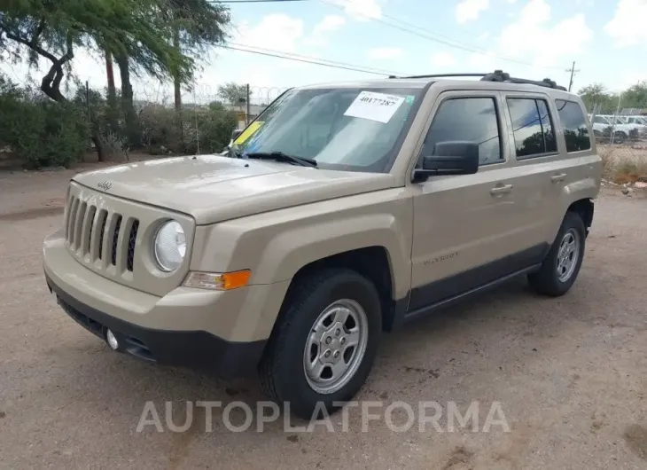 JEEP PATRIOT 2016 vin 1C4NJPBB0GD776741 from auto auction Iaai