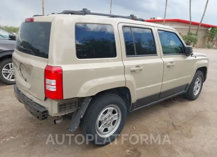 JEEP PATRIOT 2016 vin 1C4NJPBB0GD776741 from auto auction Iaai