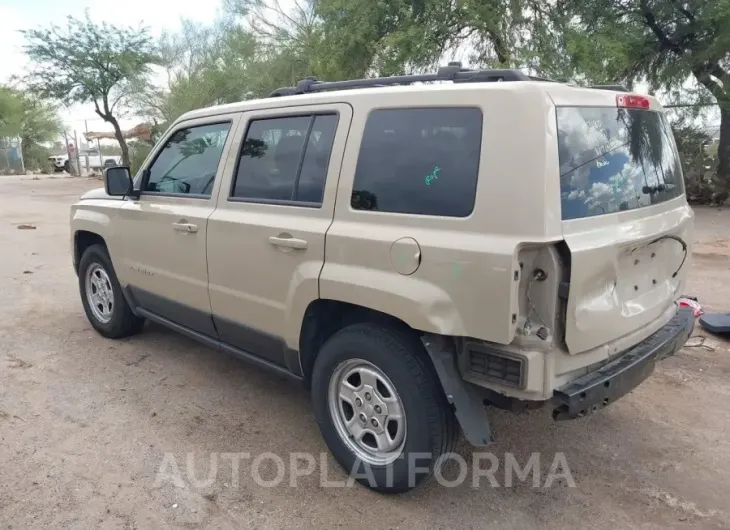 JEEP PATRIOT 2016 vin 1C4NJPBB0GD776741 from auto auction Iaai