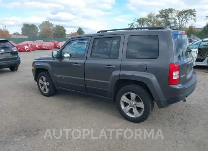 JEEP PATRIOT 2016 vin 1C4NJRFB3GD647270 from auto auction Iaai