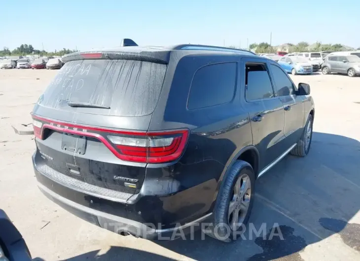 DODGE DURANGO 2015 vin 1C4RDJDG4FC837088 from auto auction Iaai