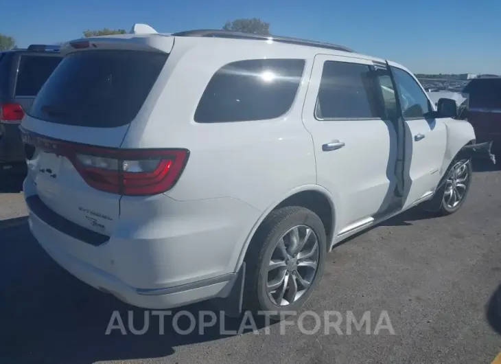 DODGE DURANGO 2017 vin 1C4RDJEG6HC677393 from auto auction Iaai