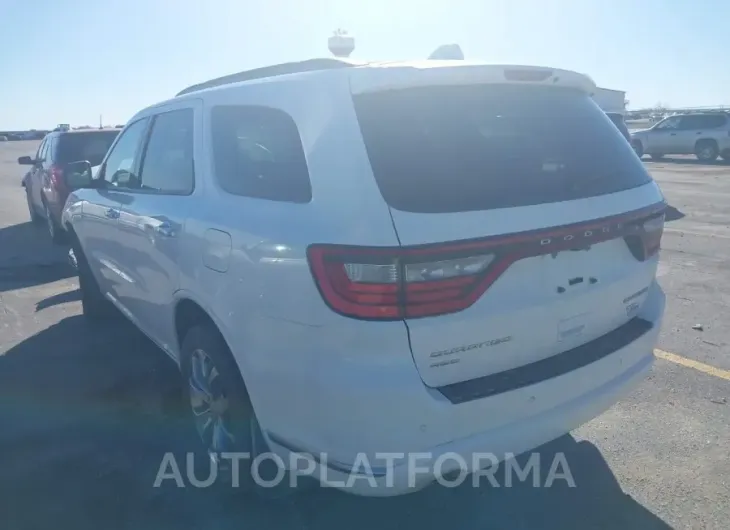 DODGE DURANGO 2017 vin 1C4RDJEG6HC677393 from auto auction Iaai