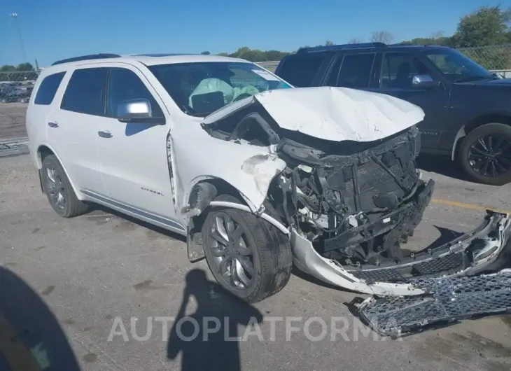 DODGE DURANGO 2017 vin 1C4RDJEG6HC677393 from auto auction Iaai