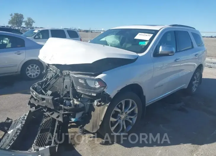 DODGE DURANGO 2017 vin 1C4RDJEG6HC677393 from auto auction Iaai