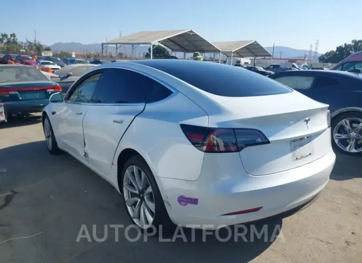 TESLA MODEL 3 2018 vin 5YJ3E1EA6JF164684 from auto auction Iaai