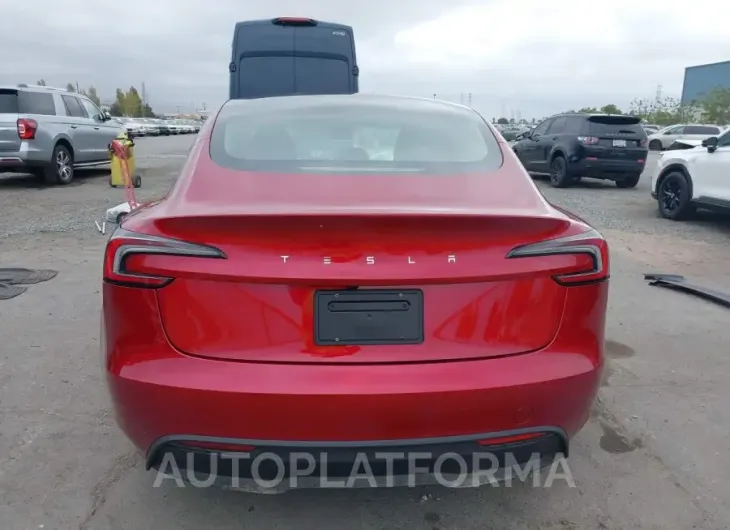 TESLA MODEL 3 2024 vin 5YJ3E1EA8RF822260 from auto auction Iaai