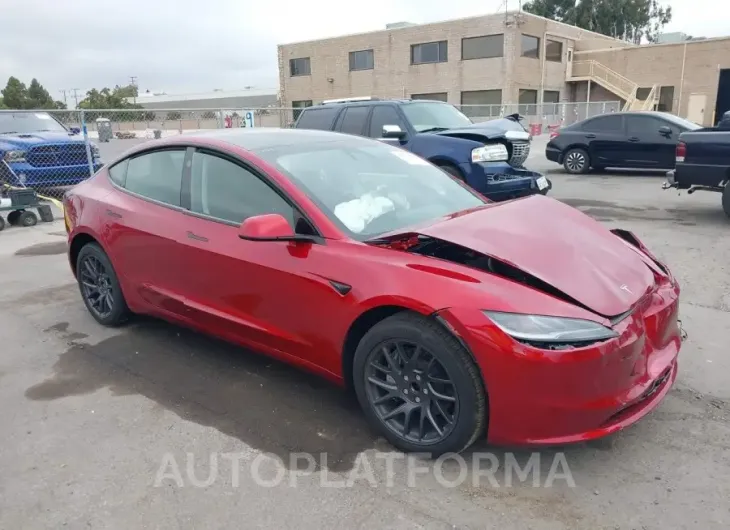 TESLA MODEL 3 2024 vin 5YJ3E1EA8RF822260 from auto auction Iaai