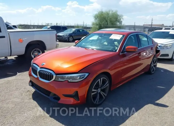 BMW 330I 2021 vin 3MW5R1J01M8C09451 from auto auction Iaai