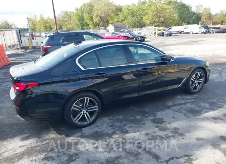 BMW 530I 2021 vin WBA13BJ08MWX26338 from auto auction Iaai