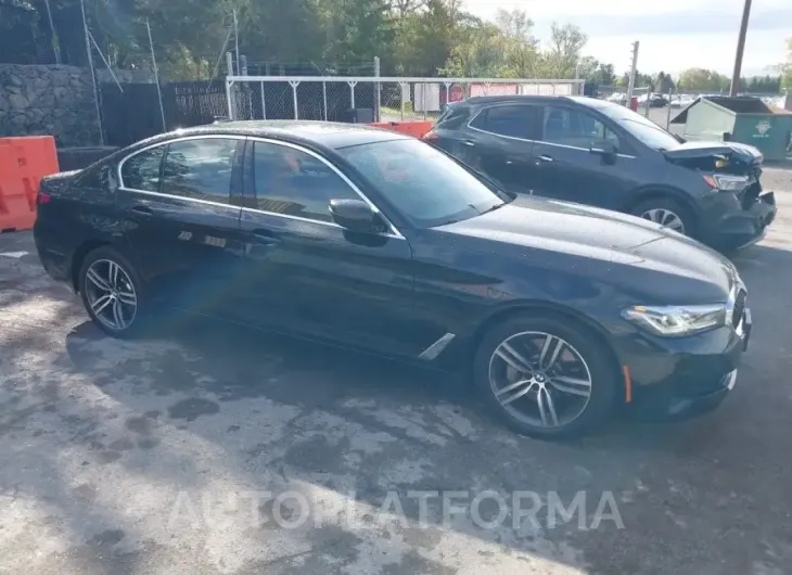 BMW 530I 2021 vin WBA13BJ08MWX26338 from auto auction Iaai