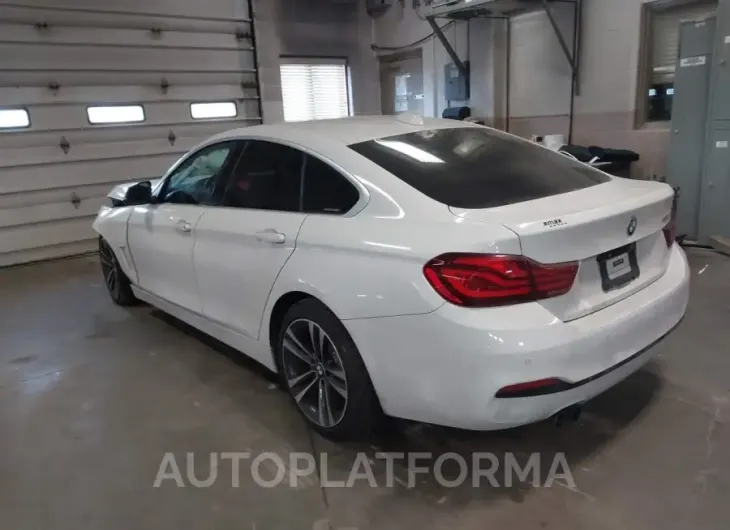 BMW 430I GRAN COUPE 2020 vin WBA4J1C03LCE06325 from auto auction Iaai