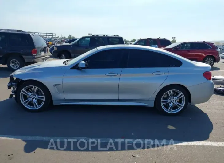 BMW 430I GRAN COUPE 2018 vin WBA4J1C52JBG77567 from auto auction Iaai