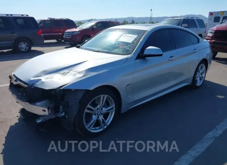 BMW 430I GRAN COUPE 2018 vin WBA4J1C52JBG77567 from auto auction Iaai