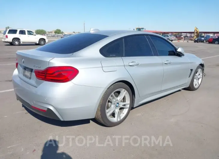 BMW 430I GRAN COUPE 2018 vin WBA4J1C52JBG77567 from auto auction Iaai