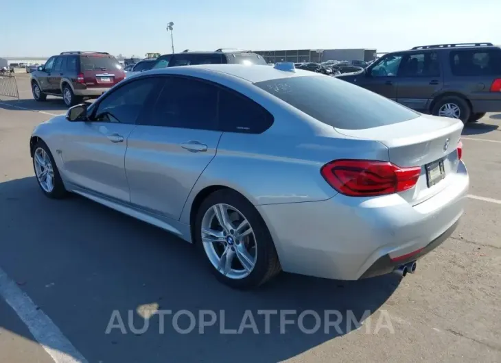 BMW 430I GRAN COUPE 2018 vin WBA4J1C52JBG77567 from auto auction Iaai