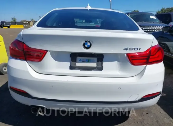 BMW 430I GRAN COUPE 2018 vin WBA4J1C55JBM10209 from auto auction Iaai