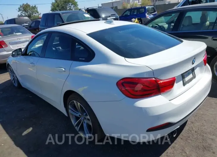 BMW 430I GRAN COUPE 2018 vin WBA4J1C55JBM10209 from auto auction Iaai