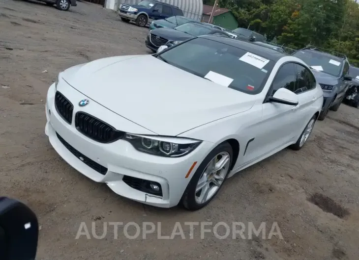 BMW 4 SERIES 2019 vin WBA4J3C56KBL07703 from auto auction Iaai