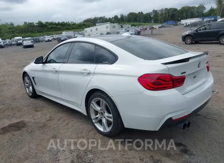 BMW 4 SERIES 2019 vin WBA4J3C56KBL07703 from auto auction Iaai