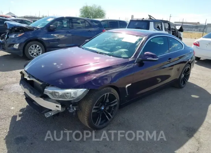 BMW 440I 2017 vin WBA4P1C59HK522603 from auto auction Iaai