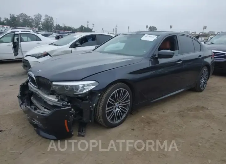 BMW 530I 2018 vin WBAJA5C53JWA56647 from auto auction Iaai