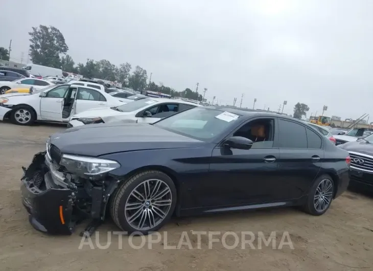 BMW 530I 2018 vin WBAJA5C53JWA56647 from auto auction Iaai