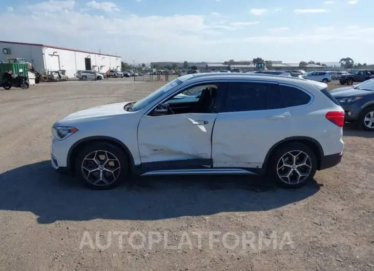 BMW X1 2016 vin WBXHT3C34GP889973 from auto auction Iaai