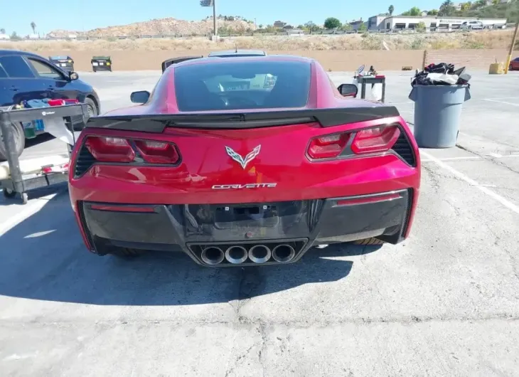 CHEVROLET CORVETTE 2015 vin 1G1YJ2D72F5103217 from auto auction Iaai