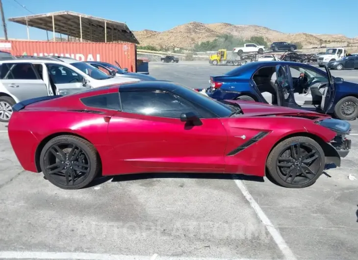 CHEVROLET CORVETTE 2015 vin 1G1YJ2D72F5103217 from auto auction Iaai