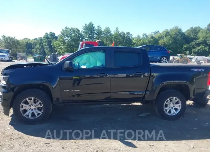 CHEVROLET COLORADO 2021 vin 1GCGTCEN3M1194275 from auto auction Iaai