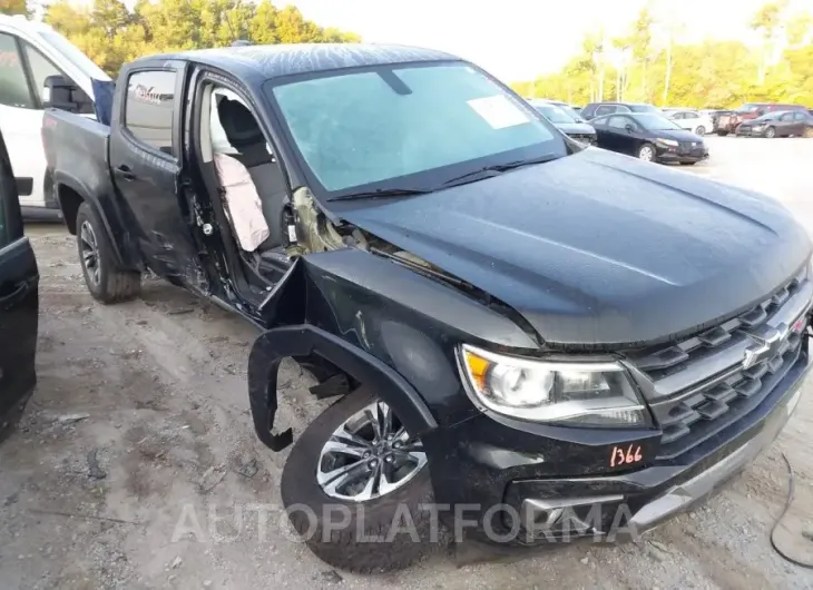 CHEVROLET COLORADO 2022 vin 1GCGTDEN4N1292349 from auto auction Iaai