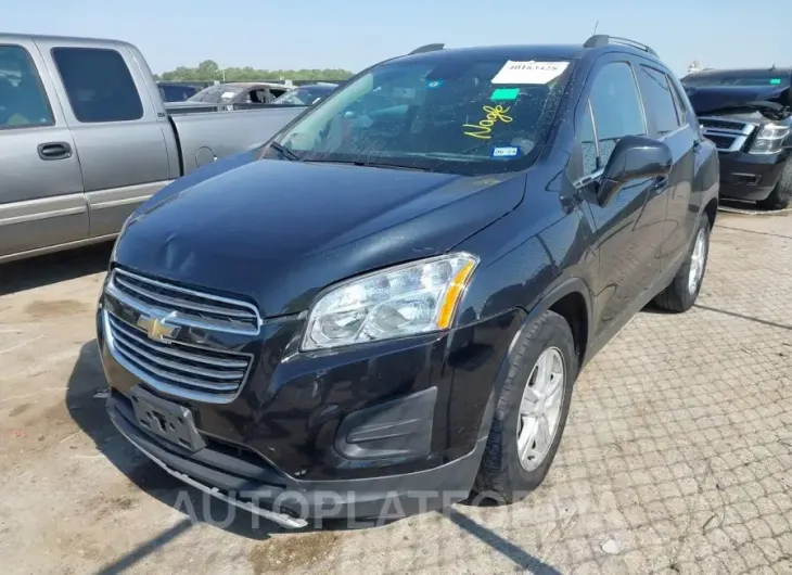 CHEVROLET TRAX 2015 vin 3GNCJLSB9FL222632 from auto auction Iaai