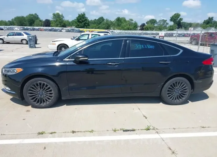 FORD FUSION 2017 vin 3FA6P0T95HR251582 from auto auction Iaai