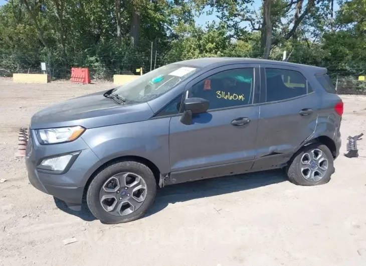 FORD ECOSPORT 2021 vin MAJ3S2FE2MC422769 from auto auction Iaai