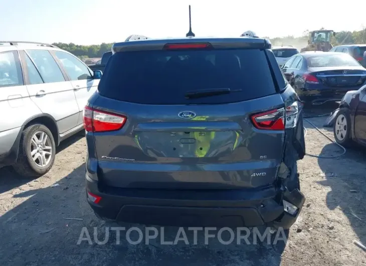 FORD ECOSPORT 2020 vin MAJ6S3GL5LC375977 from auto auction Iaai