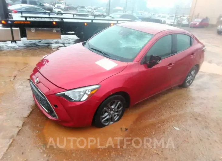 TOYOTA YARIS 2019 vin 3MYDLBYV3KY518344 from auto auction Iaai