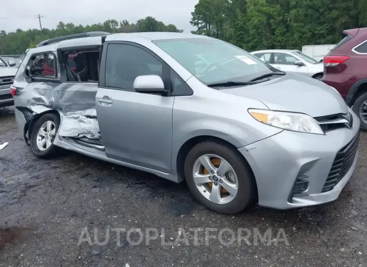 TOYOTA SIENNA 2020 vin 5TDKZ3DC4LS081915 from auto auction Iaai